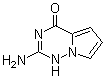 2-氨基吡咯并[2,1-f][1,2,4]三嗪-4(1H)-酮分子结构 (CAS 159326-75-7)