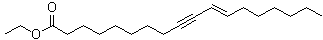 (11E)-11-Octadecen-9-ynoic acid ethyl ester molecular structure (CAS 159534-89-1)