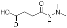 Daminozide molecular structure (CAS 1596-84-5)