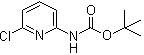 2-叔丁氧羰基氨基-6-氯吡啶分子结构 (CAS 159603-71-1)
