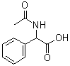 N-乙酰基-DL-苯基甘氨酸分子结构 (CAS 15962-46-6)