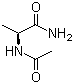 N-乙酰-L-丙氨酰胺分子结构 (CAS 15962-47-7)