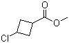 3-氯环丁烷羧酸甲酯分子结构 (CAS 15963-46-9)