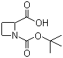 1-Boc-L-azetidine-2-carboxylic acid molecular structure (CAS 159749-28-7)