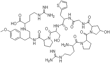 Lobradimil分子结构 (CAS 159768-75-9)