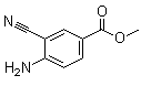 4-Amino-3-cyanobenzoic acid methyl ester molecular structure (CAS 159847-80-0)