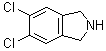 5,6-二氯-2,3-二氢-1H-异吲哚分子结构 (CAS 15997-90-7)