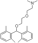 双甲苯醚甲胺分子结构 (CAS 1600-19-7)