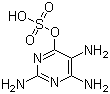 6-羟基-2,4,5-三氨基嘧啶硫酸酯分子结构 (CAS 1603-02-7)