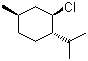 氯代薄荷脑分子结构 (CAS 16052-42-9)