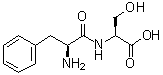 L-苯丙氨酰-L-丝氨酸分子结构 (CAS 16053-39-7)