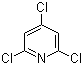 2,4,6-三氯吡啶分子结构 (CAS 16063-69-7)