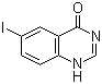 6-碘喹唑啉-4-酮分子结构 (CAS 16064-08-7)