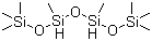 结构式 CAS# 16066-09-4, LS 8630; 1,1,1,3,5,7,7,7-八甲基四硅氧烷