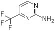 4-三氟甲基-2-氨基嘧啶分子结构 (CAS 16075-42-6)