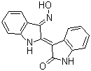 靛玉红-3'-单肟分子结构 (CAS 160807-49-8)