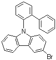 9-[1,1'-联苯]-2-基-3-溴-9H-咔唑分子结构 (CAS 1609267-04-0)