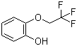2-(2,2,2-三氟乙氧基)苯酚分子结构 (CAS 160968-99-0)