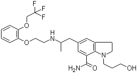 西洛多辛分子结构 (CAS 160970-64-9)