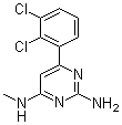 6-(2,3-Dichlorophenyl)-N4-methyl-2,4-pyrimidinediamine molecular structure (CAS 1609960-30-6)