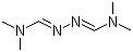 N,N'-双(二甲基氨基亚甲基)肼分子结构 (CAS 16114-05-9)