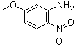 5-甲氧基-2-硝基苯胺分子结构 (CAS 16133-49-6)