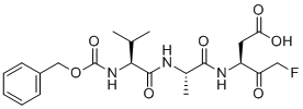 半胱天冬酶抑制剂 VI分子结构 (CAS 161401-82-7)