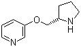 3-[(2S)-2-Pyrrolidinylmethoxy]pyridine molecular structure (CAS 161416-57-5)