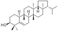 西米杜鹃醇分子结构 (CAS 1615-94-7)