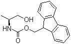 Fmoc-L-alaninol molecular structure (CAS 161529-13-1)