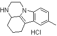 吡吲哚盐酸盐分子结构 (CAS 16154-78-2)