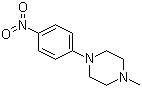 1-甲基-4-(4-硝基苯基)哌嗪分子结构 (CAS 16155-03-6)