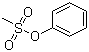 structure of CAS# 16156-59-5, Phenyl methanesulfonate;Methanesulfonic acid, phenyl ester