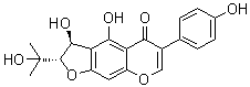 刺桐素 F分子结构 (CAS 1616592-60-9)