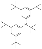 结构式 CAS# 1616979-93-1, 叔-丁基二(3,5-二-叔-丁基苯基)膦