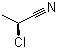 2-氯丙腈分子结构 (CAS 1617-17-0)