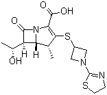 泰比培南分子结构 (CAS 161715-21-5)