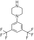 1-[3,5-二(三氟甲基)苯基]哌嗪分子结构 (CAS 16172-96-6)