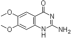 2-氨基-6,7-二甲氧基-4(1H)-喹唑啉酮分子结构 (CAS 16175-67-0)