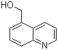 喹啉-5-甲醇分子结构 (CAS 16178-42-0)