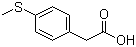 4-甲硫基苯乙酸分子结构 (CAS 16188-55-9)