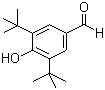 3,5-二叔丁基-4-羟基苯甲醛分子结构 (CAS 1620-98-0)