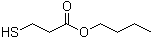 3-巯基丙酸丁酯分子结构 (CAS 16215-21-7)