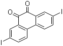 2,7-二碘菲醌分子结构 (CAS 16218-32-9)