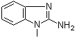 structure of CAS# 1622-57-7, 1-Methyl-1H-benzimidazol-2-amine;1-Methyl-1H-benzo[d]imidazol-2-amine; 1-Methyl-2-aminobenzimidazole; 2-Amino-1-methyl-1H-benzimidazole; 2-Amino-1-methylbenzimidazole