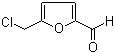 5-氯甲基呋喃-2-甲醛分子结构 (CAS 1623-88-7)