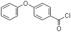 4-苯氧基苯甲酰氯分子结构 (CAS 1623-95-6)