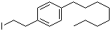 4-(2-碘代乙基)辛基苯分子结构 (CAS 162358-07-8)