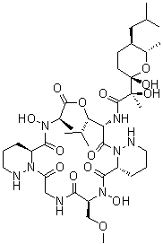 Aurantimycin A molecular structure (CAS 162478-50-4)