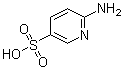 6-氨基-3-吡啶磺酸分子结构 (CAS 16250-08-1)